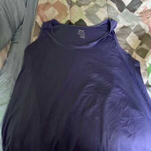 Just My Size Women's Purple Tank Top